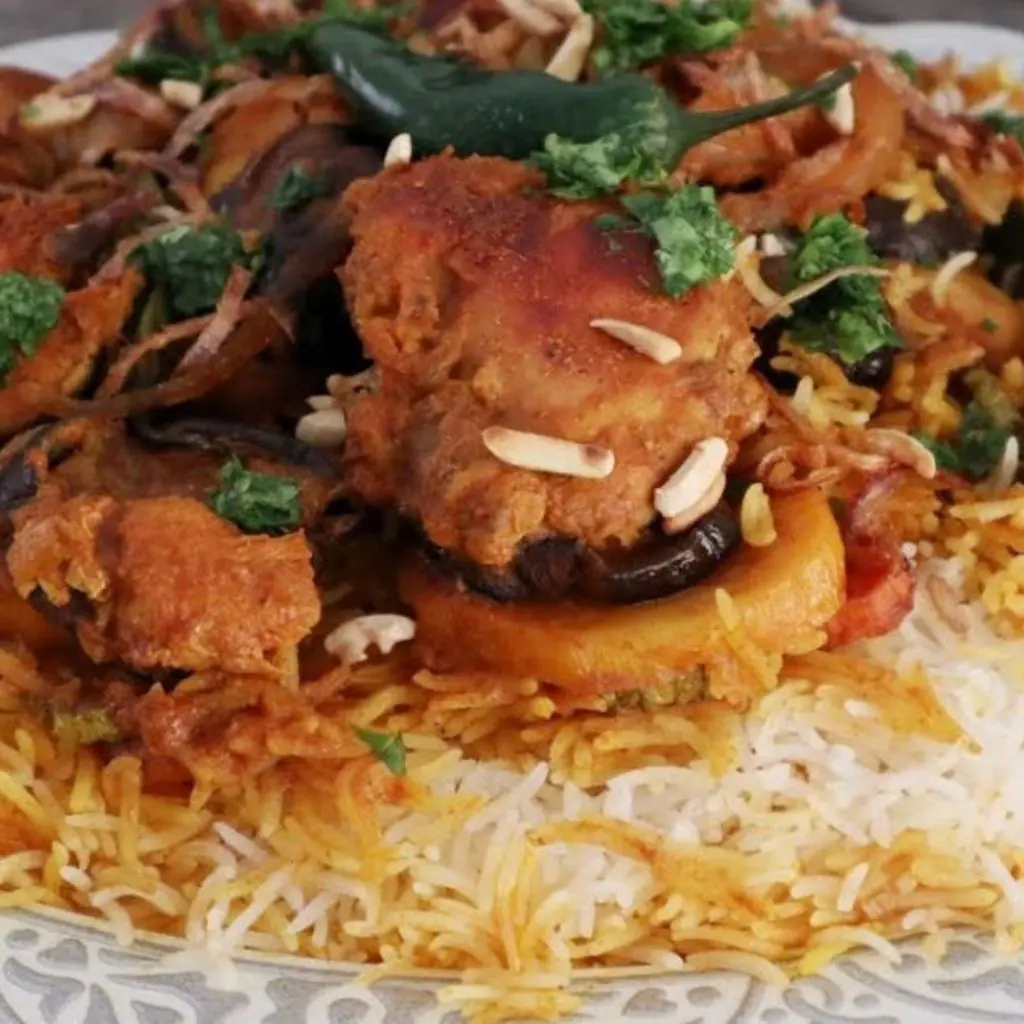 Maqlooba Chicken - Large